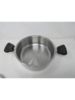 Saladmaster Dome Lid 10 1/2 inches Diameter Stainless Steel Made in USA